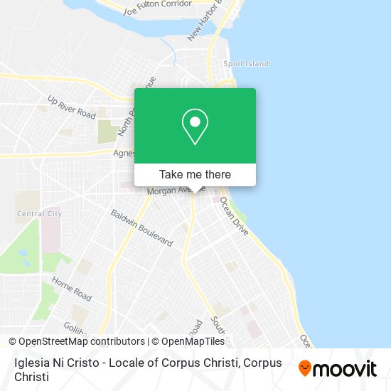 Iglesia Ni Cristo - Locale of Corpus Christi map