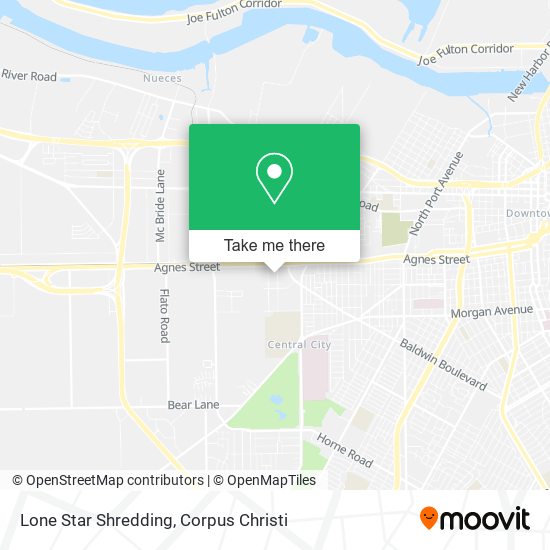 Mapa de Lone Star Shredding