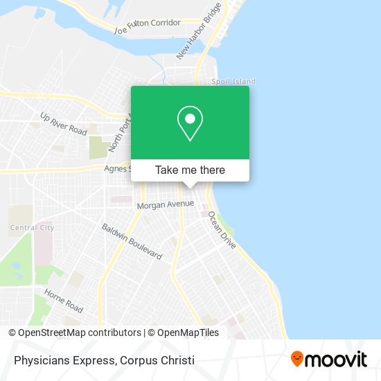Physicians Express map