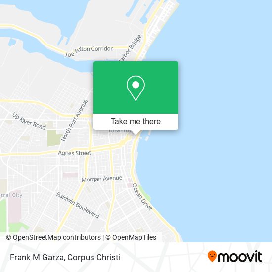 Frank M Garza map