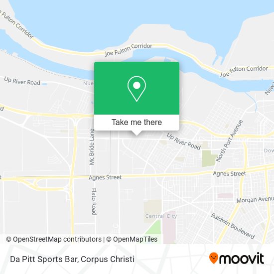 Da Pitt Sports Bar map