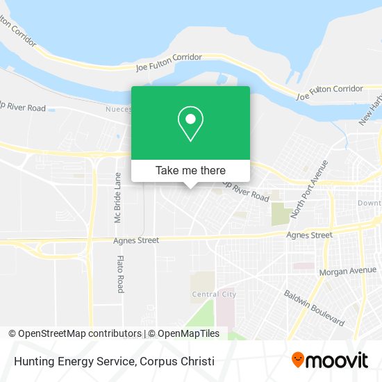 Hunting Energy Service map