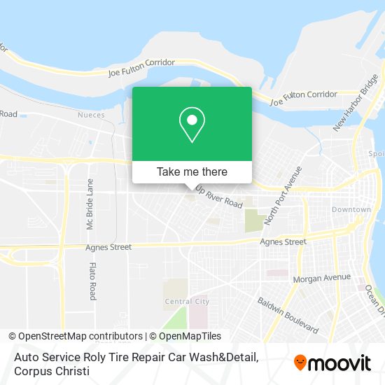 Mapa de Auto Service Roly Tire Repair Car Wash&Detail