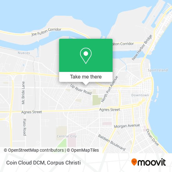 Mapa de Coin Cloud DCM