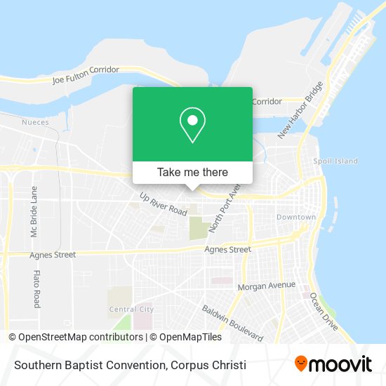 Southern Baptist Convention map