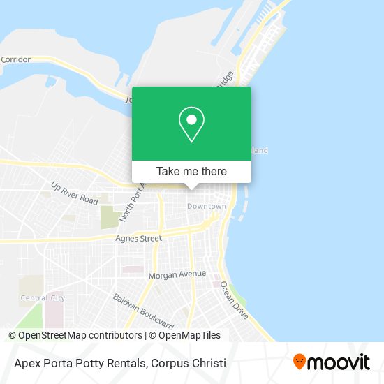 Apex Porta Potty Rentals map