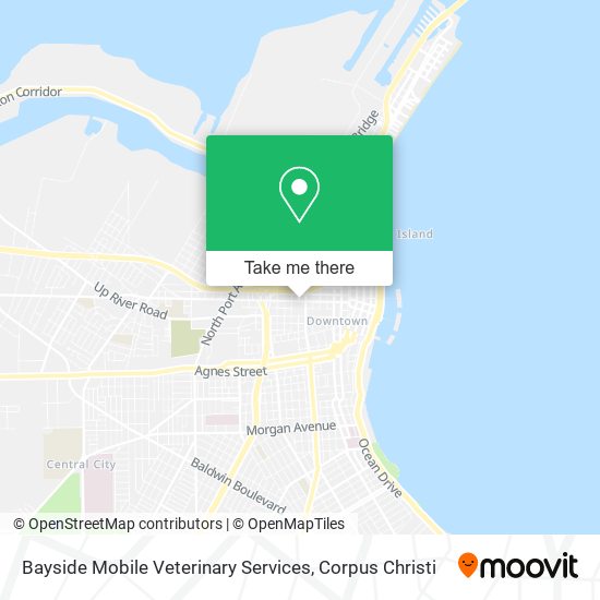 Bayside Mobile Veterinary Services map