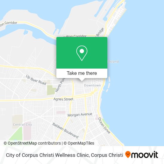 City of Corpus Christi Wellness Clinic map