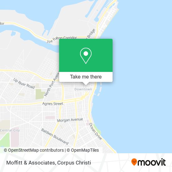 Moffitt & Associates map