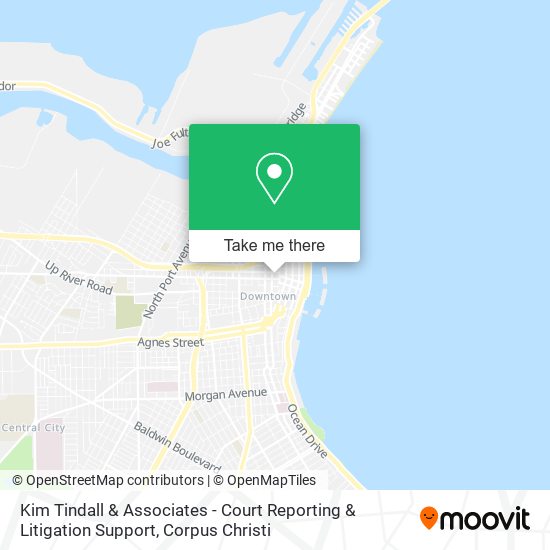 Mapa de Kim Tindall & Associates - Court Reporting & Litigation Support