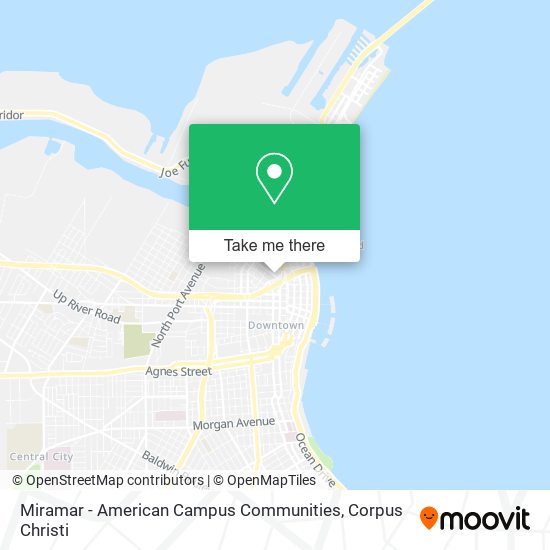 Mapa de Miramar - American Campus Communities