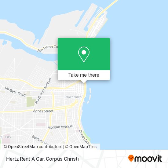 Mapa de Hertz Rent A Car