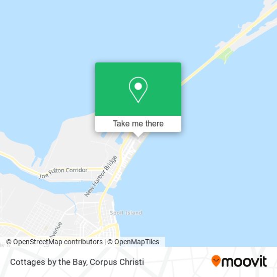 Cottages by the Bay map