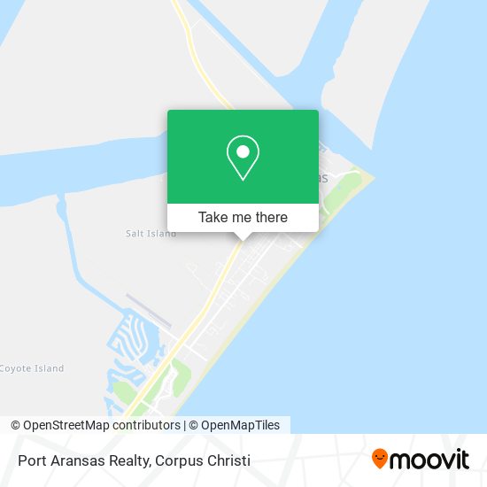 Mapa de Port Aransas Realty