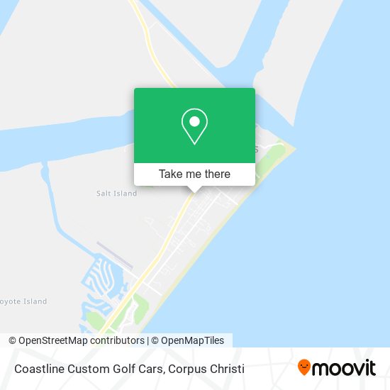 Coastline Custom Golf Cars map