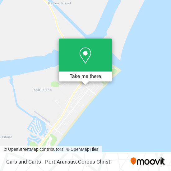 Mapa de Cars and Carts - Port Aransas