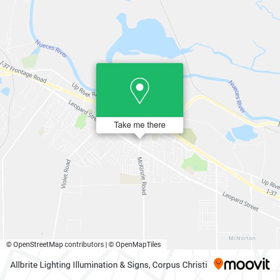 Allbrite Lighting Illumination & Signs map