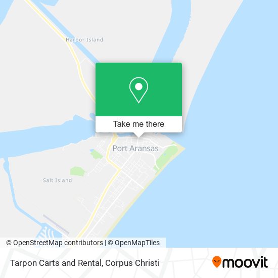 Tarpon Carts and Rental map