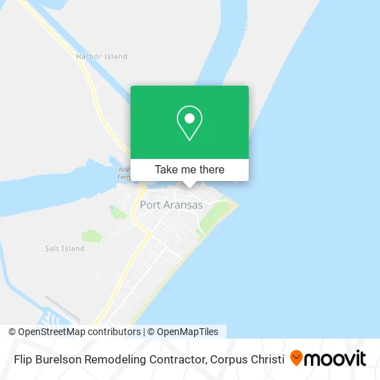Flip Burelson Remodeling Contractor map