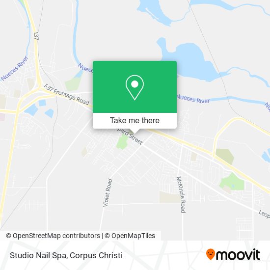 Studio Nail Spa map
