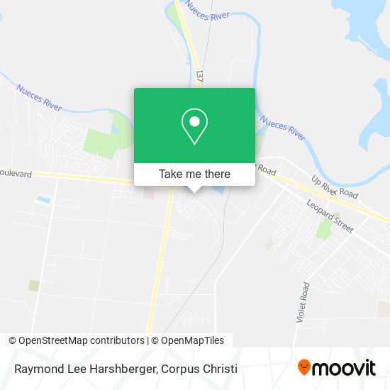 Raymond Lee Harshberger map