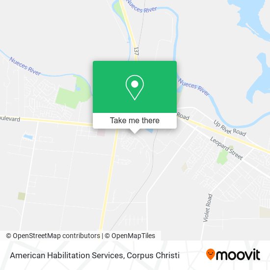 Mapa de American Habilitation Services