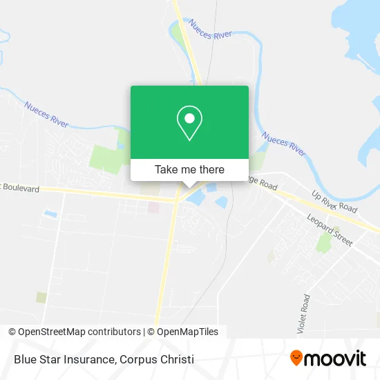 Blue Star Insurance map