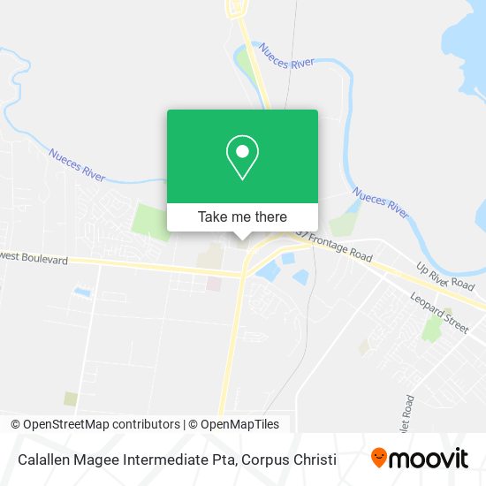Mapa de Calallen Magee Intermediate Pta