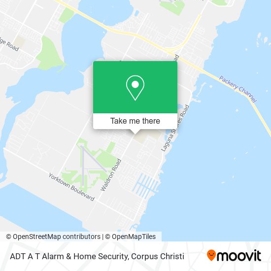 ADT A T Alarm & Home Security map