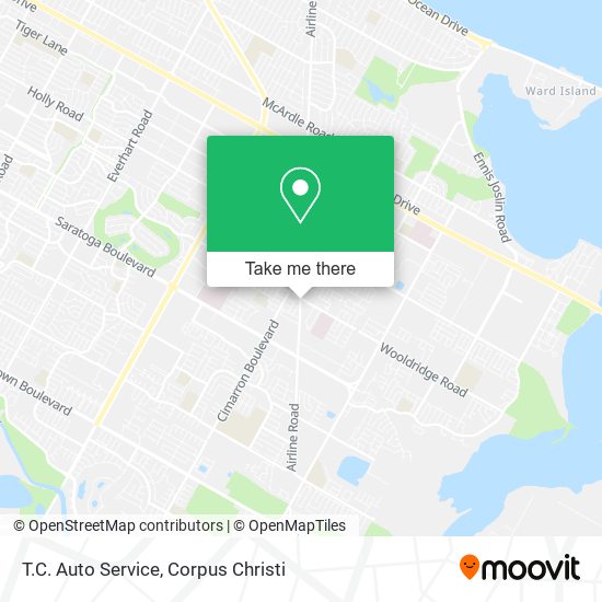 Mapa de T.C. Auto Service