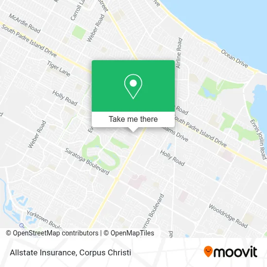 Allstate Insurance map