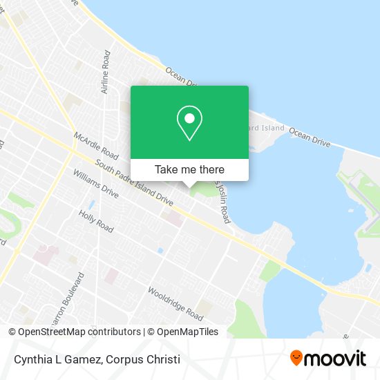 Cynthia L Gamez map