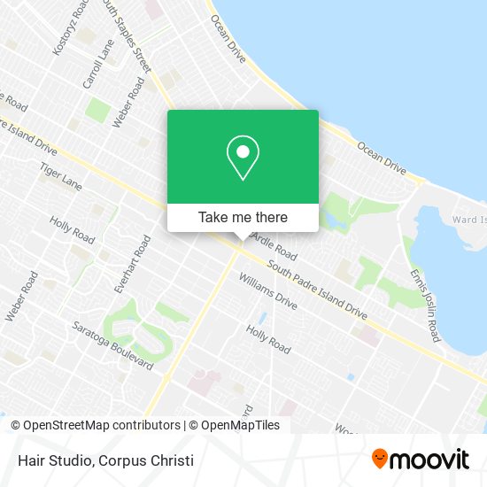 Mapa de Hair Studio
