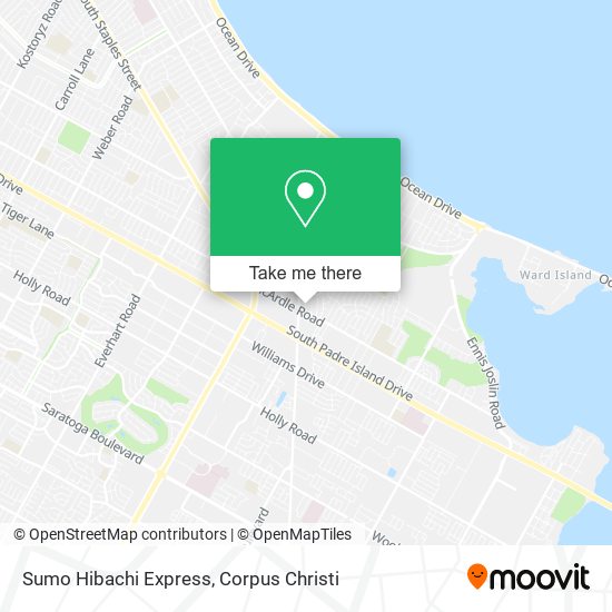 Mapa de Sumo Hibachi Express