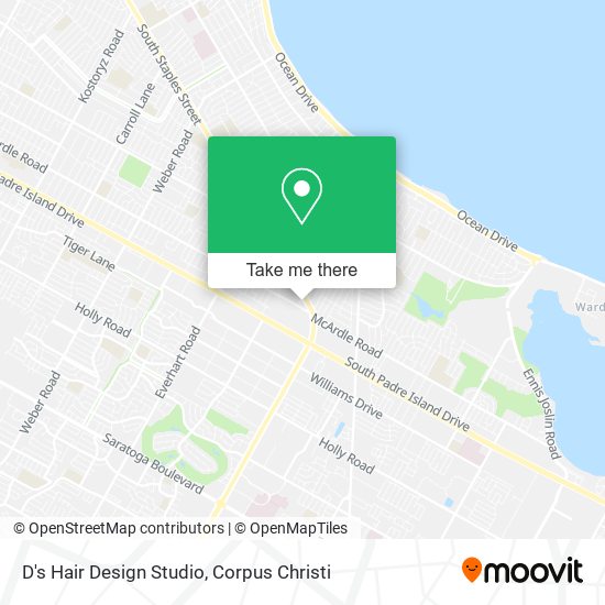 D's Hair Design Studio map