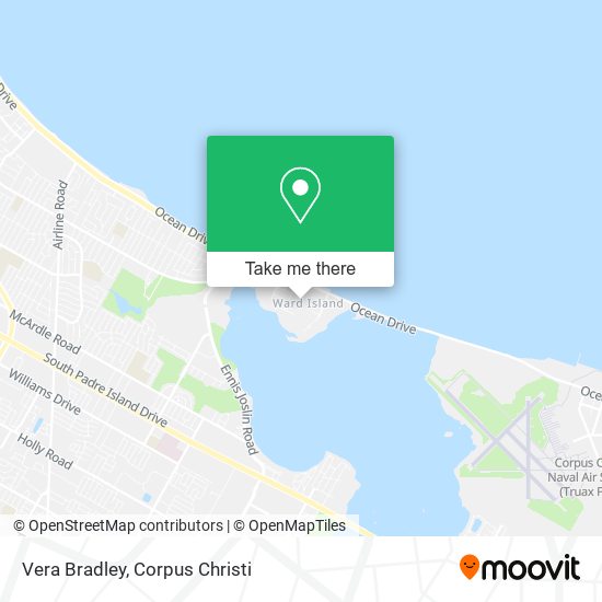 Vera Bradley map