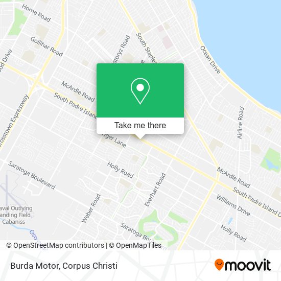 Burda Motor map