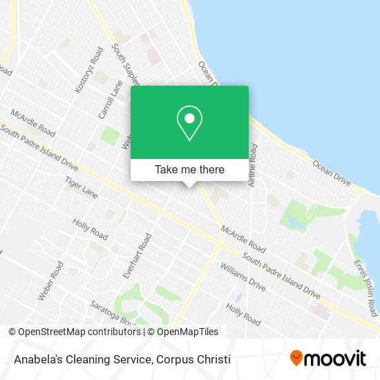 Anabela's Cleaning Service map