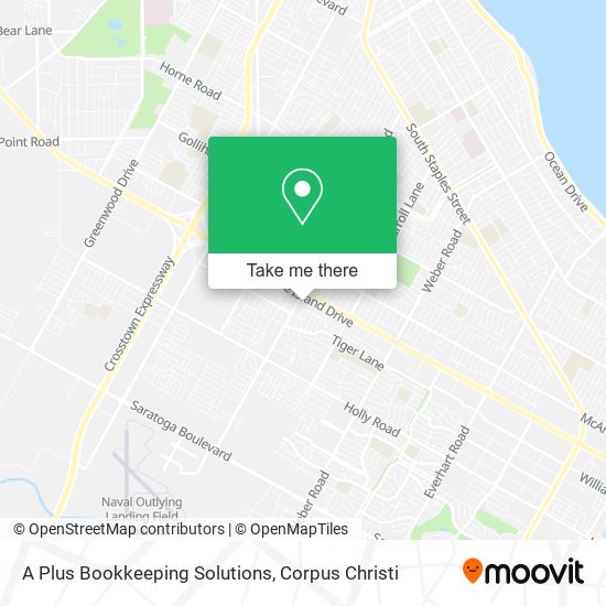 Mapa de A Plus Bookkeeping Solutions