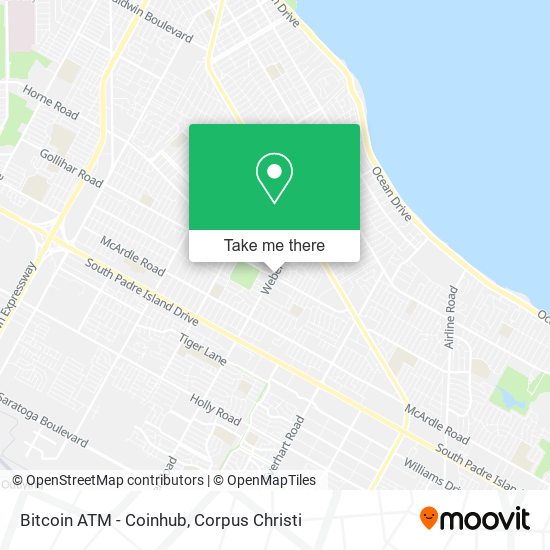 Bitcoin ATM - Coinhub map