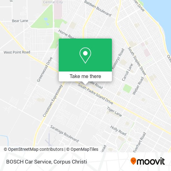 BOSCH Car Service map