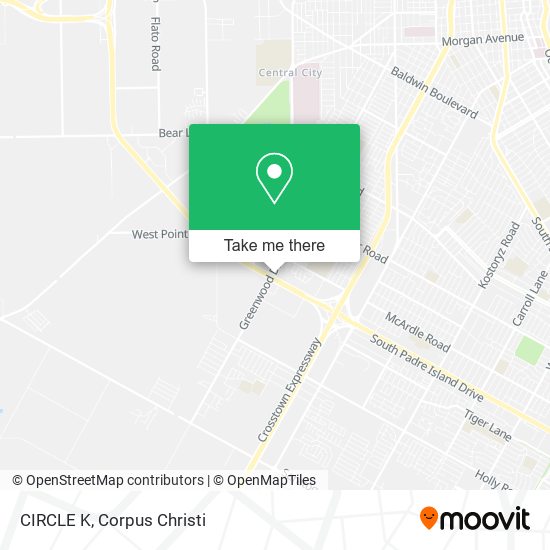Mapa de CIRCLE K