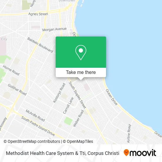 Methodist Health Care System & Tti map