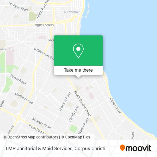 LMP Janitorial & Maid Services map