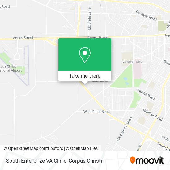 South Enterprize VA Clinic map