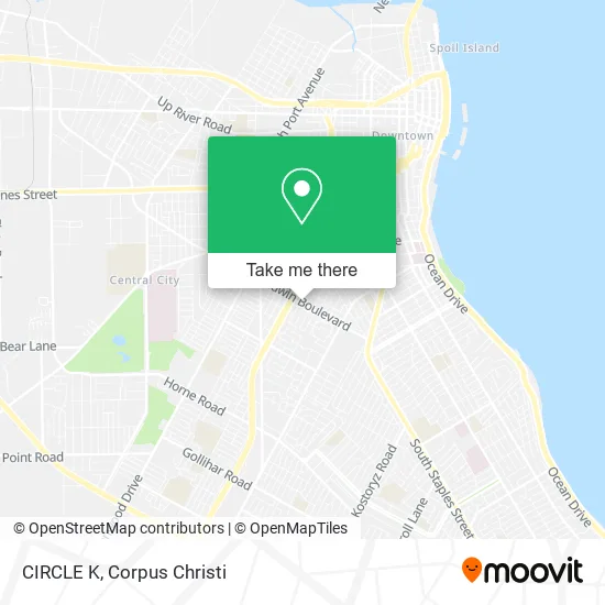 CIRCLE K map