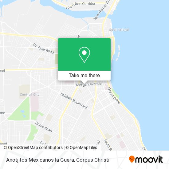 Anotjitos Mexicanos la Guera map