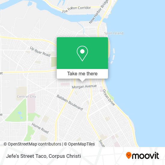 Jefe's Street Taco map