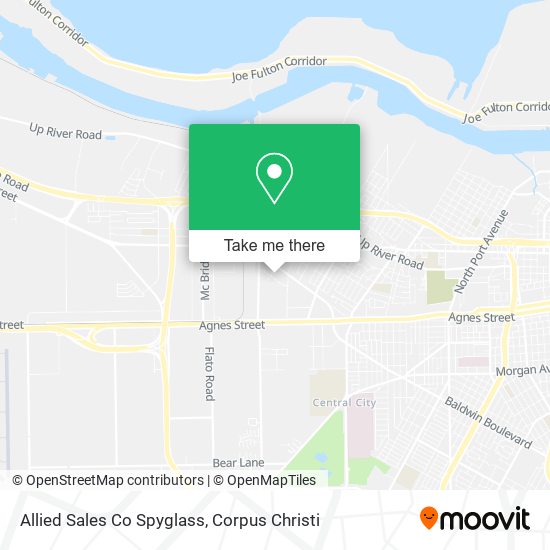 Allied Sales Co Spyglass map