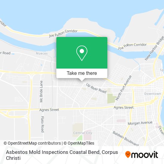 Asbestos Mold Inspections Coastal Bend map